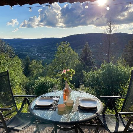 Le Gite Cozy De Bouvacote Avec Vue Panoramique Et Sauna Le Tholy Buitenkant foto
