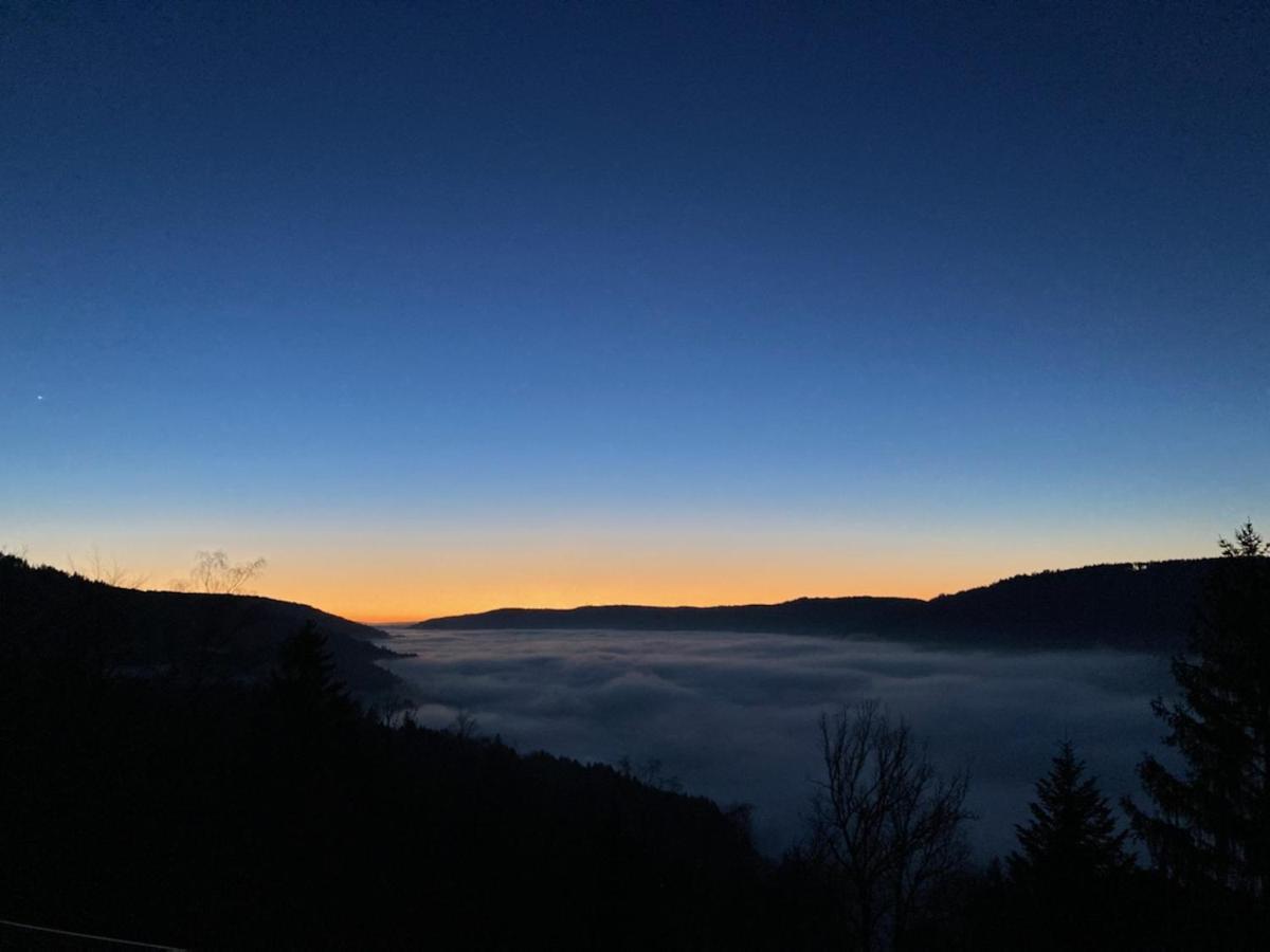 Le Gite Cozy De Bouvacote Avec Vue Panoramique Et Sauna Le Tholy Buitenkant foto