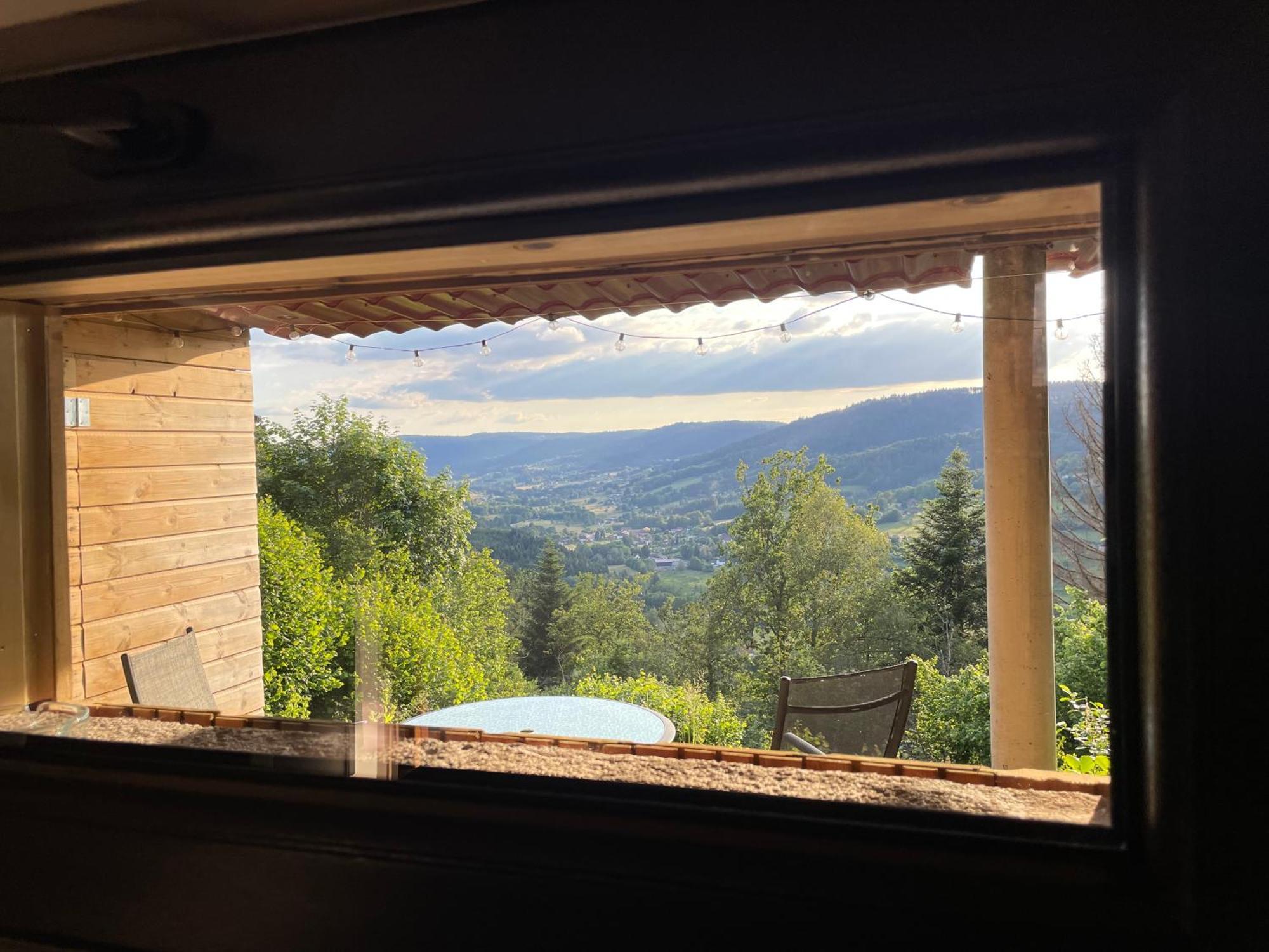 Le Gite Cozy De Bouvacote Avec Vue Panoramique Et Sauna Le Tholy Buitenkant foto